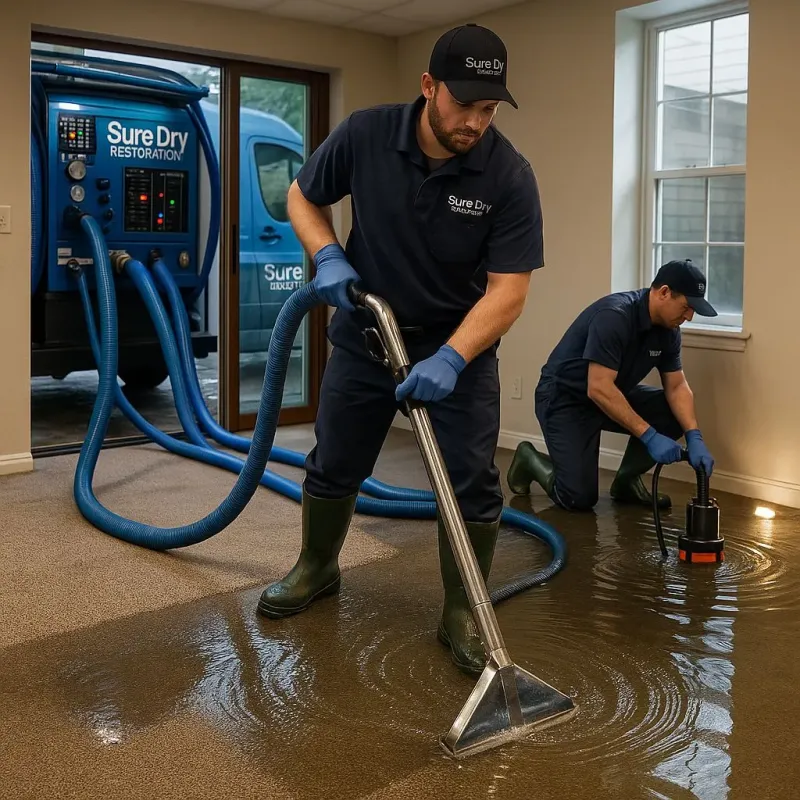 Water Extraction and Removal process in Deatsville, AL